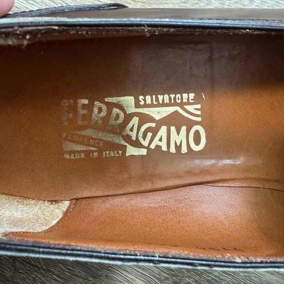 Salvatore Ferragamo Men’s Size 11 – Burgundy Leather – Made in Italy - Picture 2 of 6